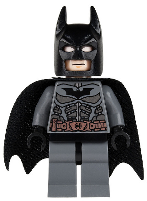 Batman - Dark Bluish Gray Suit with Copper Belt