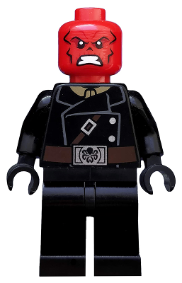 Red Skull - Dark Brown Belt