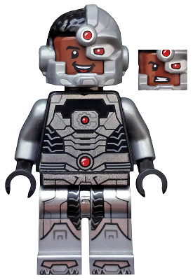 Cyborg - Black Gloves, Smiling