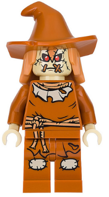 Scarecrow - Dark Orange Floppy Hat