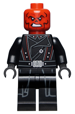 Red Skull - Printed Legs