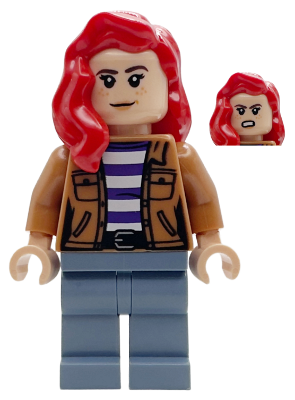Mary Jane - Medium Nougat Jacket, Red Hair