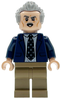J. Jonah Jameson - Dark Blue Suit, Light Bluish Gray Hair