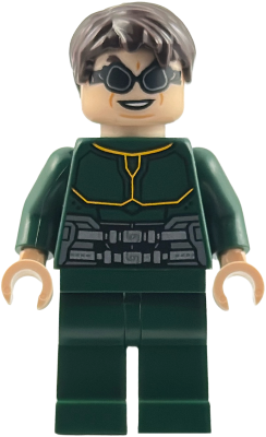 Dr. Octopus (Otto Octavius) / Doc Ock - Dark Green Outfit, Dark Brown Hair