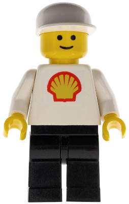 Shell - Classic - Black Legs, White Cap