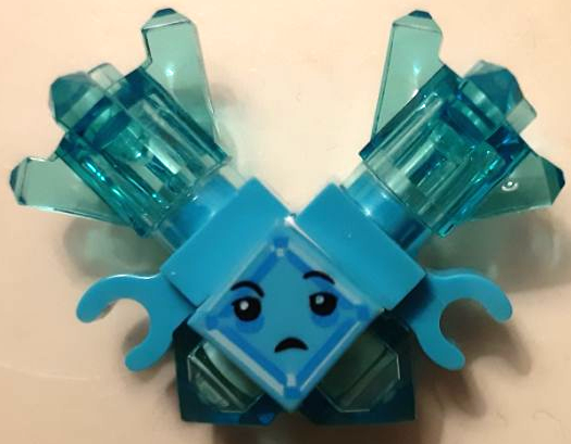 Kryptomite - Blue, Large Crystals, Hands