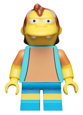 Nelson Muntz, The Simpsons, Series 1 (Minifigure Only without Stand and Accessories)