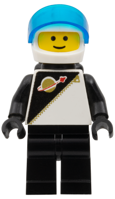 Futuron - Black with White Helmet