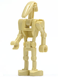 Battle Droid - Tan, Angled Arms