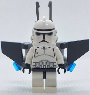 Clone Jet Trooper, Sky Corps (Phase 2) - Black Head