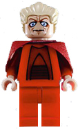 Chancellor Palpatine - Red Outfit, Dark Red Pauldrons, Large Eyes