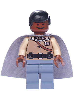 Lando Calrissian - General Insignia (Sand Blue Legs)