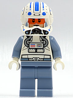 Clone Trooper Pilot Captain Jag (Phase 2) - Sand Blue Arms and Legs