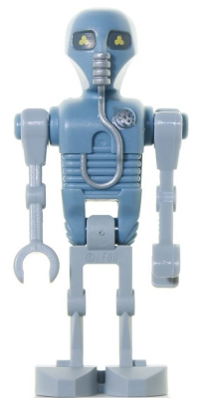 2-1B Medical Droid - Dotted Badge Pattern (Sand Blue), Light Bluish Gray Legs
