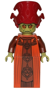 Nute Gunray - Dark Orange Robe, Dark Red Headgear
