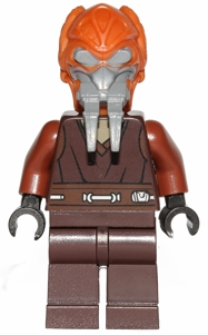 Plo Koon - Dark Brown Robe, Dark Tan Shirt