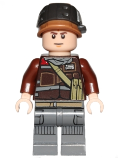 Rebel Trooper - Light Nougat Head, Helmet with Pearl Dark Gray Band (Private Calfor)