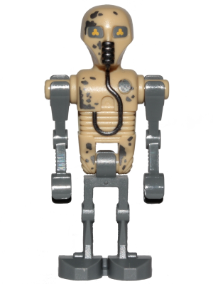 2-1B Medical Droid - Dotted Badge and Peeling Paint Pattern (Tan)