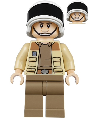 Captain Antilles - Dark Tan Shirt, Small Rank Badge