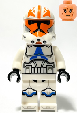 Clone Trooper, 501st Legion, 332nd Company (Phase 2) - Helmet with Holes and Togruta Markings