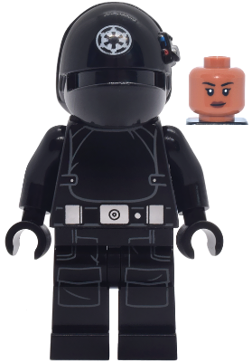 Imperial Gunner - Helmet with White Imperial Logo, Sienna Head