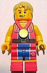 Wondrous Weightlifter, Team GB (Minifigure Only without Stand and Accessories)