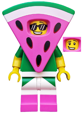 Watermelon Dude, The LEGO Movie 2 (Minifigure Only without Stand and Accessories)