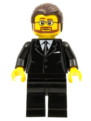 LEGO Brand Store Male, Black Suit - Paris, France (So Ouest) / Saarbr&uuml;cken, Germany