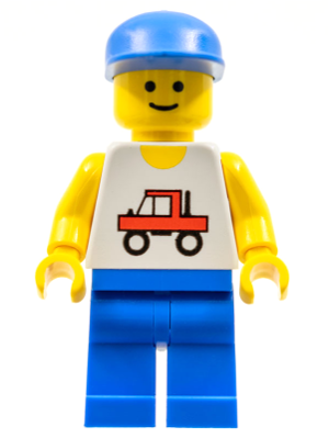 Trucker - Blue Legs, Blue Cap