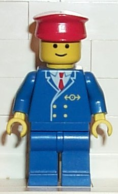 Railway Employee 1, Blue Legs