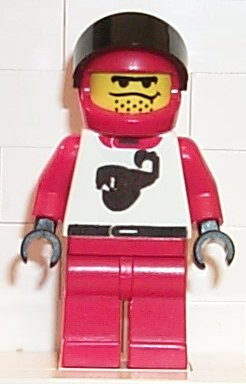 Race - Driver, Red Scorpion, Red Helmet
