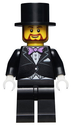 Groom, Lavender Bow