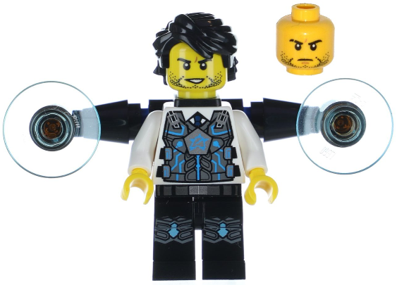 Agent Jack Fury with Parachute Backpack and Attachments