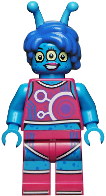 Alien Dancer, Vidiyo Bandmates, Series 2 (Minifigure Only without Stand and Accessories)
