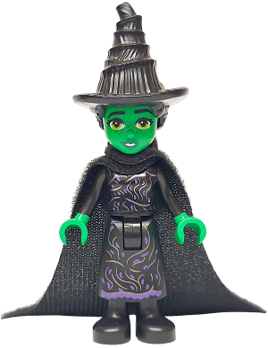 Elphaba - Mini Doll, Black Dress, Cape, Hat