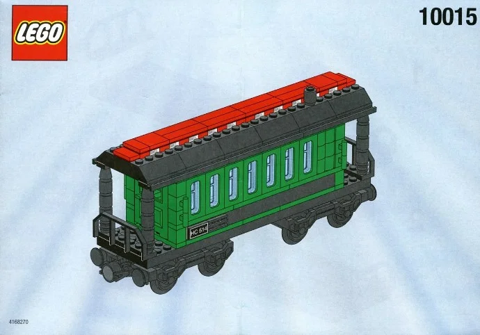 LEGO® 10015 Green Passenger Wagon