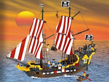 LEGO® 10040 Black Seas Barracuda