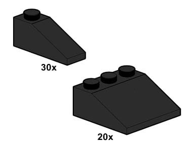 Black Slopes 33 3 x 1 and 3 x 3