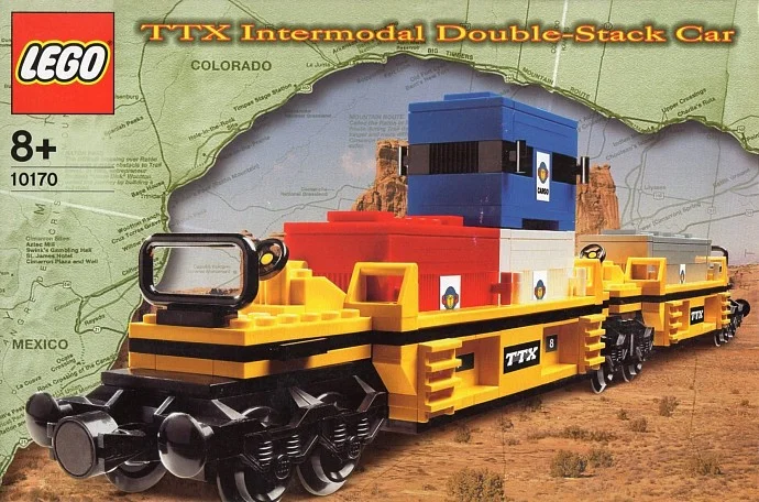 LEGO® 10170 TTX Intermodal Double-Stack Car