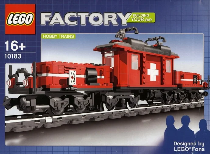 LEGO® 10183 factory hobby trains pociągi 30 modeli instrukcja