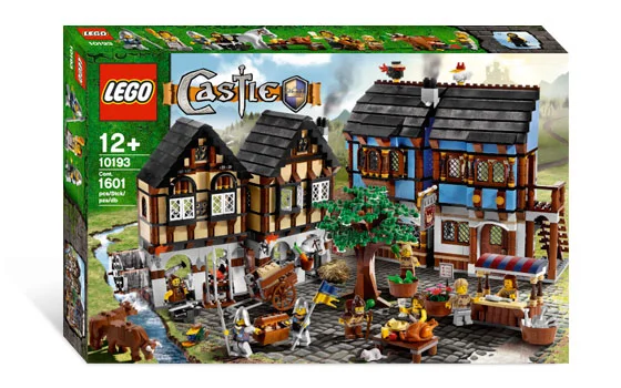LEGO® 10193 Klocki Lego Castle Zestaw Średniowieczna wioska z targiem - zdjęcie 5