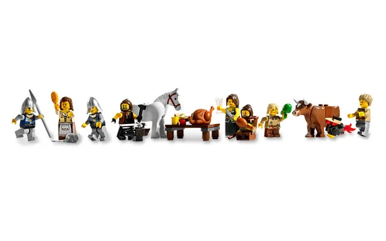 LEGO® 10193 Klocki Lego Castle Zestaw Średniowieczna wioska z targiem - zdjęcie 8