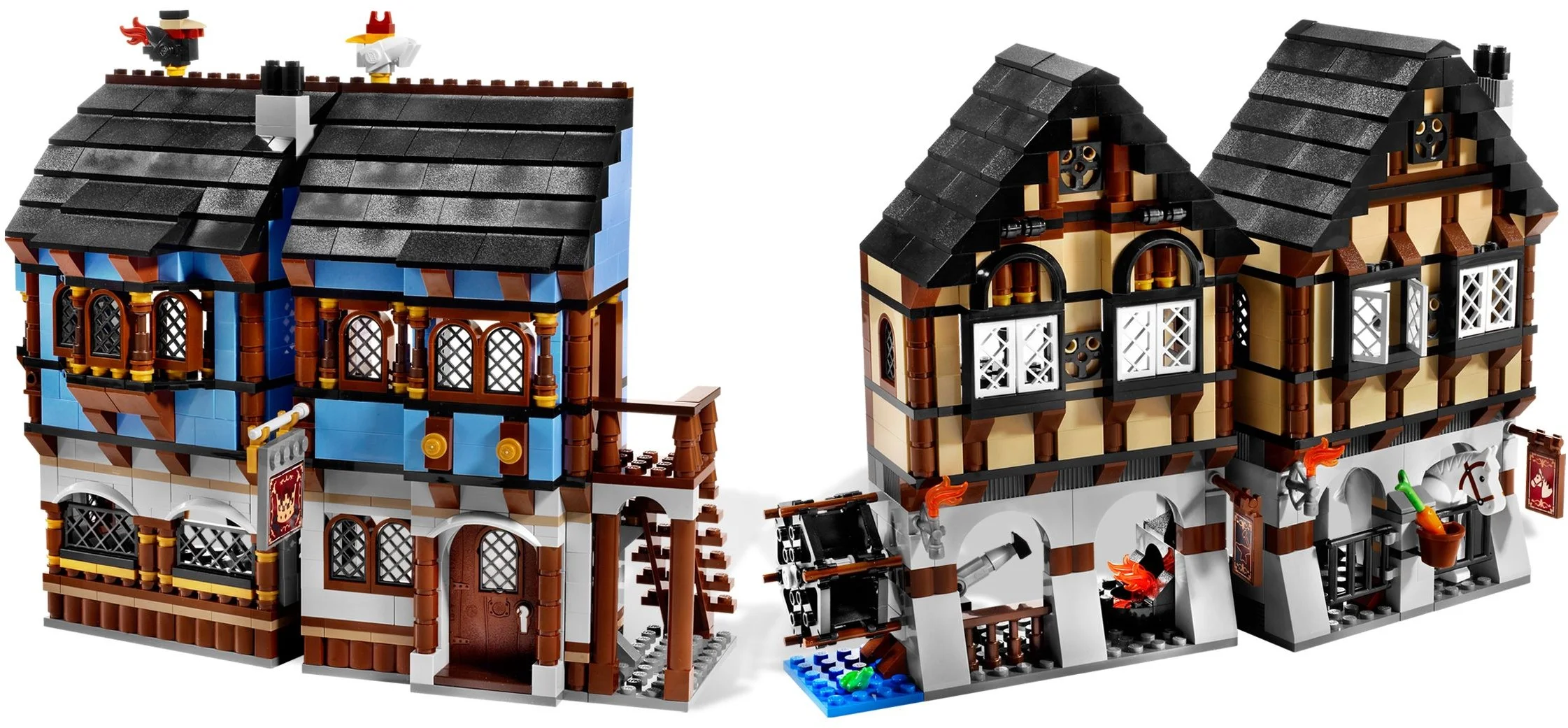 LEGO® 10193 Klocki Lego Castle Zestaw Średniowieczna wioska z targiem - zdjęcie 10