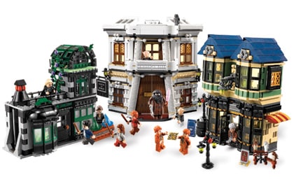 Klocki Lego Harry Potter Zestaw Ulica Pokątna