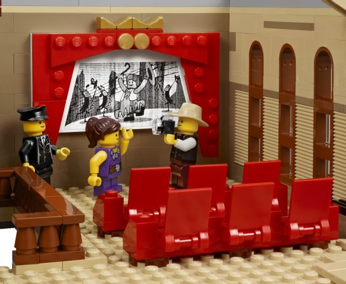 LEGO® 10232 Klocki Lego Creator Expert Zestaw Kino Cinema Palace - zdjęcie 3