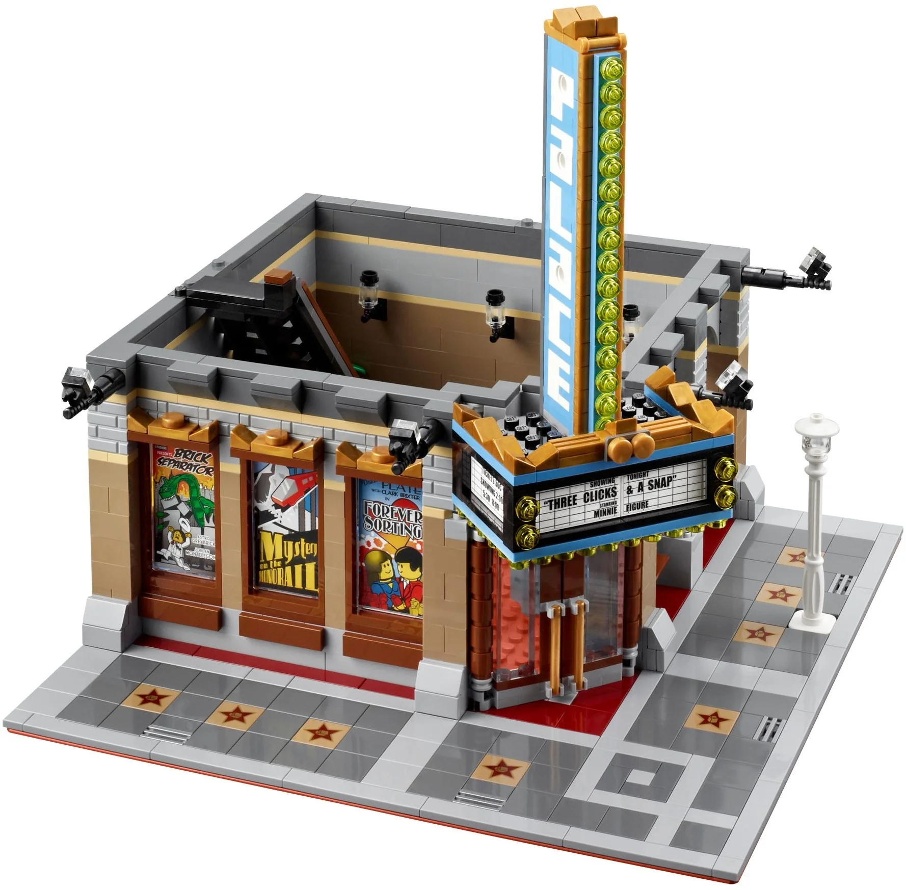 LEGO® 10232 Klocki Lego Creator Expert Zestaw Kino Cinema Palace - zdjęcie 17