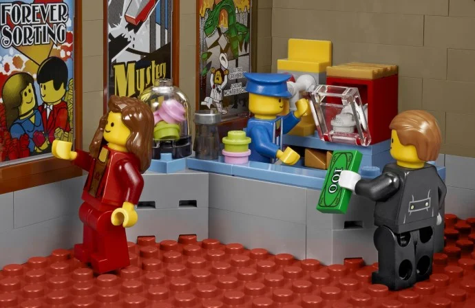 LEGO® 10232 Klocki Lego Creator Expert Zestaw Kino Cinema Palace - zdjęcie 19