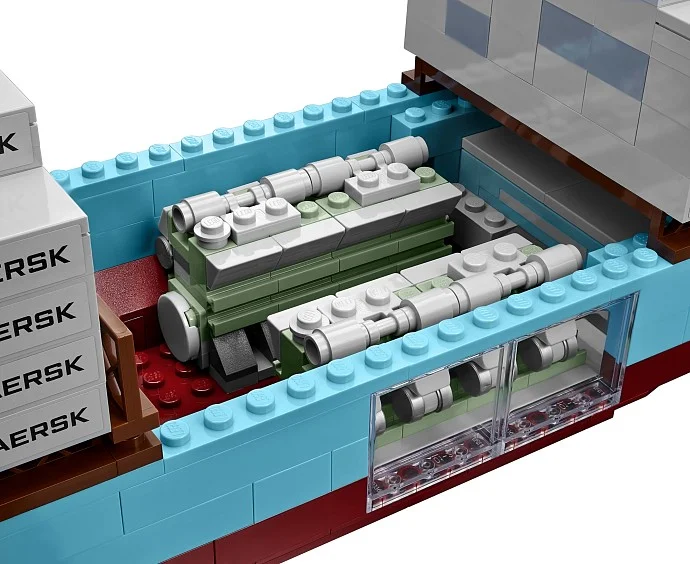 LEGO® 10241 Expert Statek Maersk Line Triple-E Zestaw Kolekcjonerski - zdjęcie 4