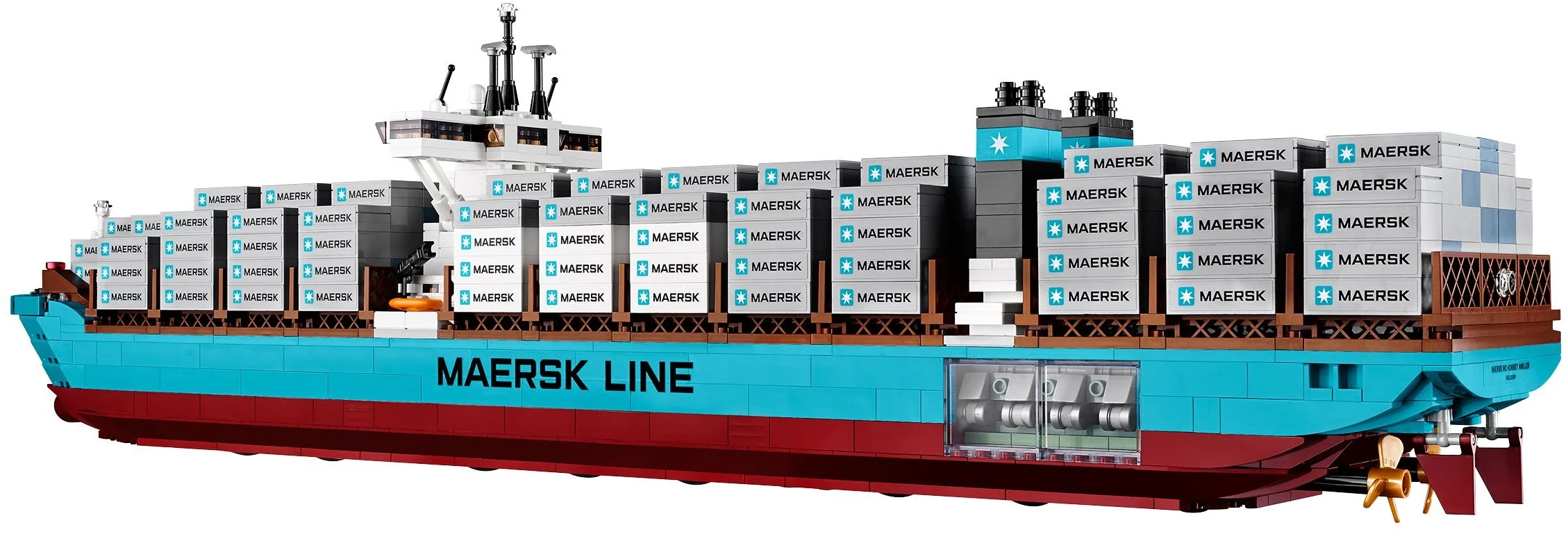 LEGO® 10241 Expert Statek Maersk Line Triple-E Zestaw Kolekcjonerski - zdjęcie 12