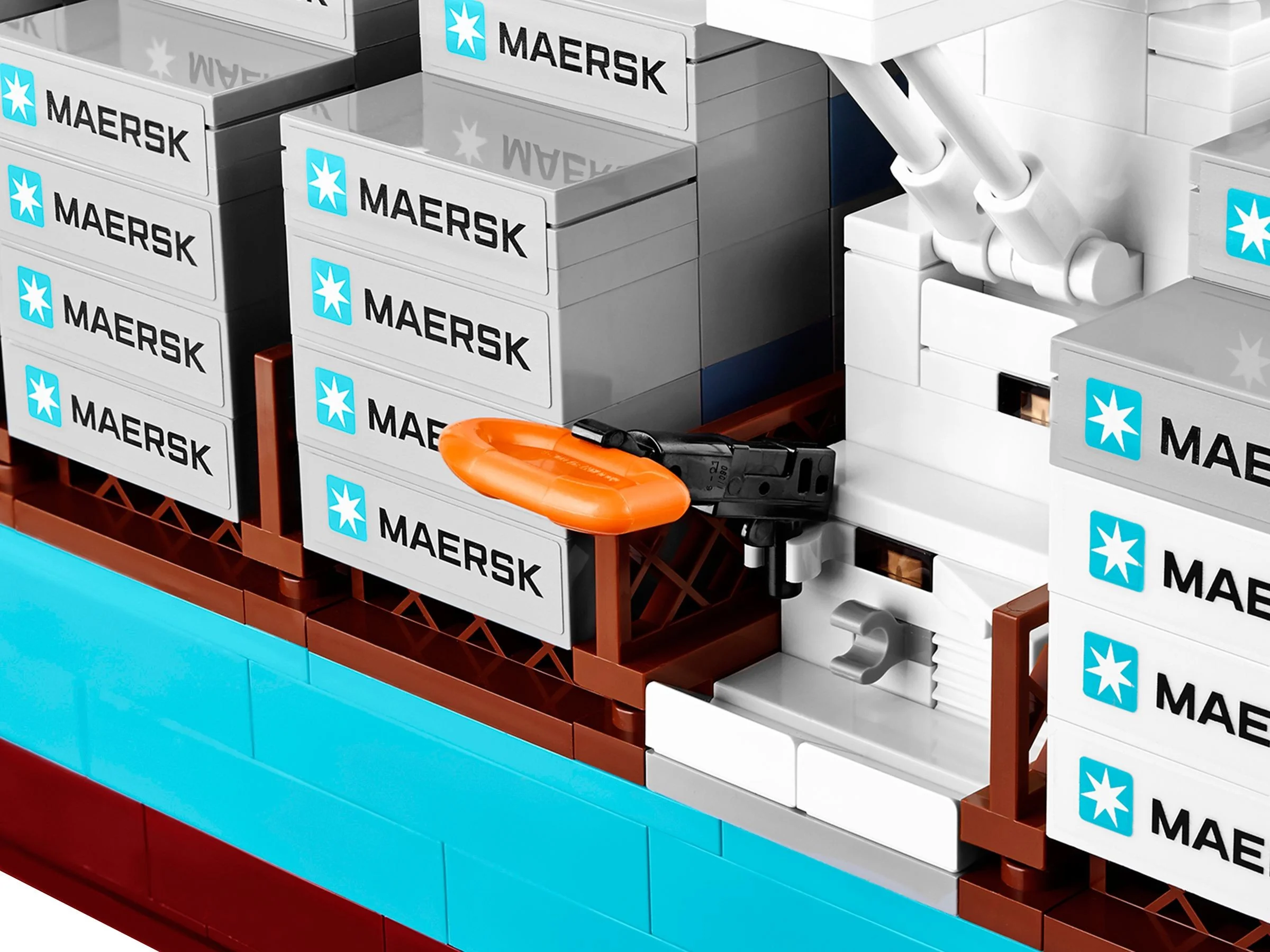 LEGO® 10241 Expert Statek Maersk Line Triple-E Zestaw Kolekcjonerski - zdjęcie 14